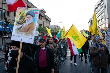 مراسم اربعین رهبر شهید انقلاب در تهران