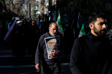 مراسم اربعین رهبر شهید انقلاب در تهران