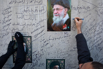 مراسم اربعین رهبر شهید انقلاب در تهران