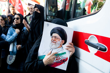 مراسم اربعین رهبر شهید انقلاب در تهران