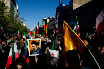 مراسم اربعین رهبر شهید انقلاب در تهران