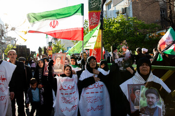 مراسم اربعین رهبر شهید انقلاب در تهران