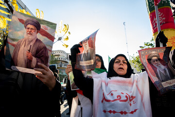 مراسم اربعین رهبر شهید انقلاب در تهران