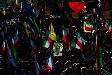 مراسم اربعین رهبر شهید انقلاب در تهران