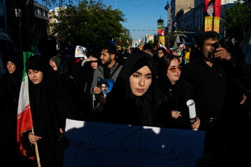 مراسم اربعین رهبر شهید انقلاب در تهران
