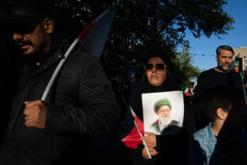 مراسم اربعین رهبر شهید انقلاب در تهران