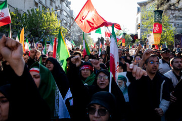 مراسم اربعین رهبر شهید انقلاب در تهران