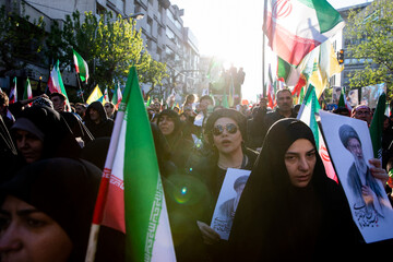 مراسم اربعین رهبر شهید انقلاب در تهران