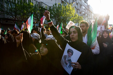 مراسم اربعین رهبر شهید انقلاب در تهران
