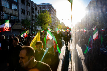 مراسم اربعین رهبر شهید انقلاب در تهران