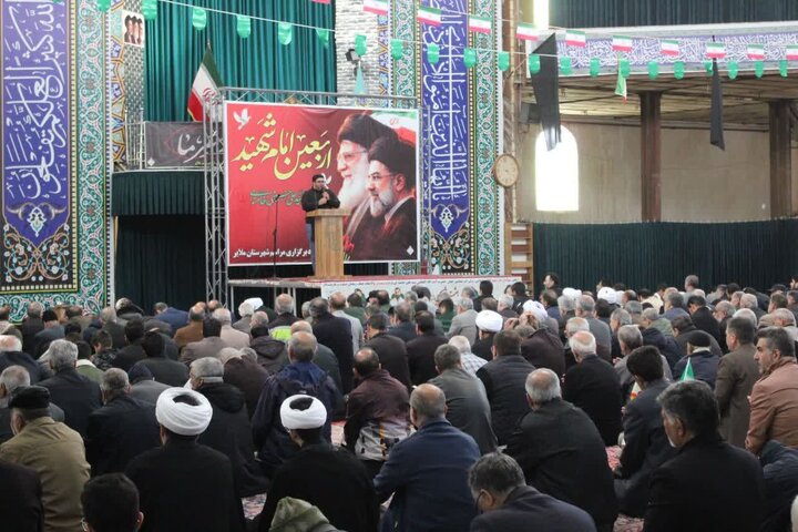 امام جمعه ملایر: مردم چهل شب سنگ تمام گذاشتند
