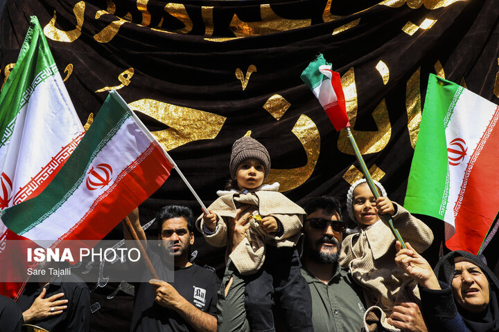 اجتماع بزرگ هیئات مذهبی در مراسم چهلم رهبر شهید انقلاب - کرمان
