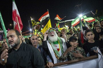 مراسم اربعین رهبر شهید انقلاب در اهواز