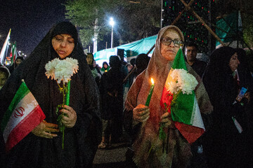 مراسم اربعین رهبر شهید انقلاب در اهواز
