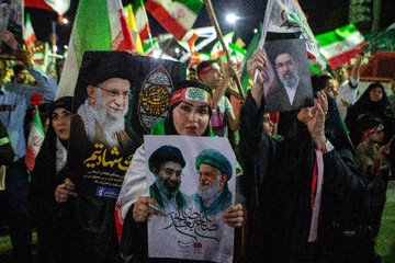 مراسم اربعین رهبر شهید انقلاب در اهواز