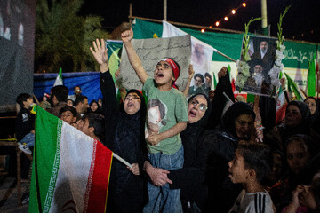 مراسم اربعین رهبر شهید انقلاب در اهواز