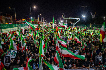 مراسم اربعین رهبر شهید انقلاب در اهواز