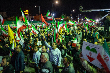 مراسم اربعین رهبر شهید انقلاب در اهواز