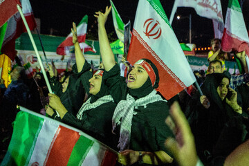 مراسم اربعین رهبر شهید انقلاب در اهواز