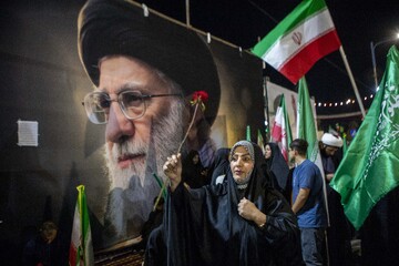 مراسم اربعین رهبر شهید انقلاب در اهواز