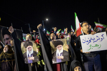 مراسم اربعین رهبر شهید انقلاب در اهواز