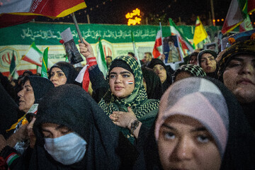 مراسم اربعین رهبر شهید انقلاب در اهواز