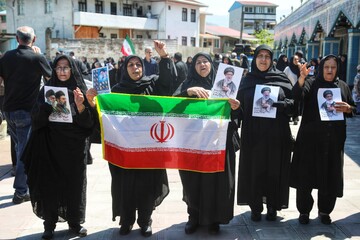 مراسم اربعین رهبر انقلاب _سوادکوه