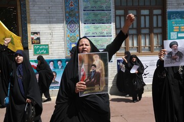 مراسم اربعین رهبر انقلاب _سوادکوه