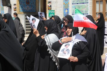 مراسم اربعین رهبر انقلاب _سوادکوه