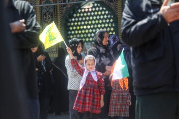 مراسم اربعین رهبر انقلاب _سوادکوه