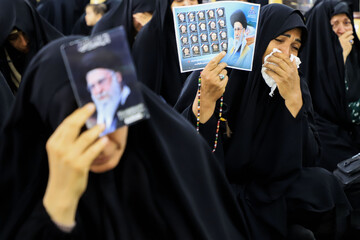 مراسم اربعین شهادت رهبر شهید انقلاب اسلامی و پاسداشت و تکریم مقام والای شهدای عزیز جنگ رمضان - کرمان