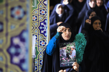 مراسم اربعین شهادت رهبر شهید انقلاب اسلامی و پاسداشت و تکریم مقام والای شهدای عزیز جنگ رمضان - کرمان