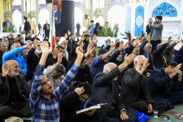مراسم اربعین شهادت رهبر شهید انقلاب اسلامی و پاسداشت و تکریم مقام والای شهدای عزیز جنگ رمضان - کرمان