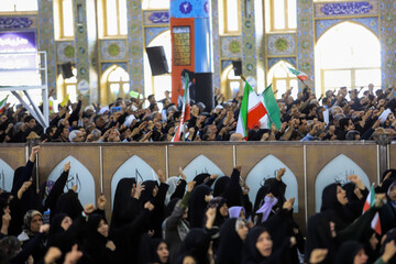 مراسم اربعین شهادت رهبر شهید انقلاب اسلامی و پاسداشت و تکریم مقام والای شهدای عزیز جنگ رمضان - کرمان
