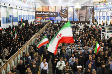 مراسم اربعین شهادت رهبر شهید انقلاب اسلامی و پاسداشت و تکریم مقام والای شهدای عزیز جنگ رمضان - کرمان