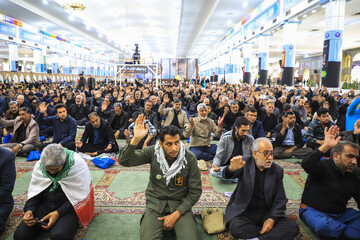 مراسم اربعین شهادت رهبر شهید انقلاب اسلامی و پاسداشت و تکریم مقام والای شهدای عزیز جنگ رمضان - کرمان