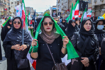 اجتماع مردم اهواز در اربعین رهبر شهید انقلاب
