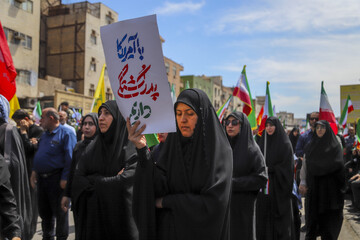 اجتماع مردم اهواز در اربعین رهبر شهید انقلاب
