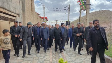 بهره‌برداری از پروژه‌های بنیاد مسکن انقلاب اسلامی در روستای بیدسک خراسان جنوبی