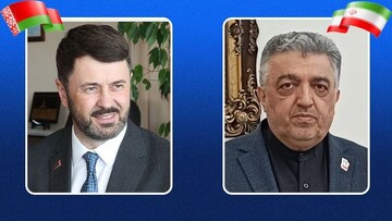 بررسی آخرین تحولات منطقه در دیدار سفیر ایران با یک مقام بلاروسی