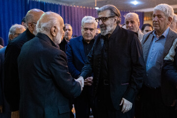 مراسم خاکسپاری شهید کمال خرازی