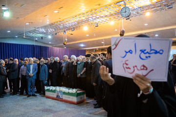 مراسم خاکسپاری شهید کمال خرازی