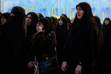 مراسم خاکسپاری شهید کمال خرازی