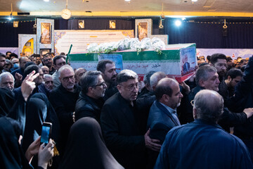 مراسم خاکسپاری شهید کمال خرازی