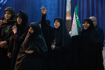 مراسم خاکسپاری شهید کمال خرازی