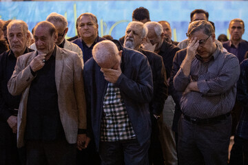 مراسم خاکسپاری شهید کمال خرازی