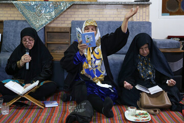 برگزاری روضه های خانگی به مناسبت چهلم رهبر شهید - قزوین