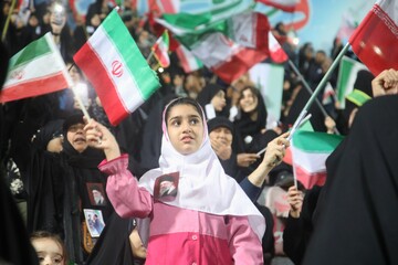 مراسم اربعین رهبر شهید و شهدای جنگ رمضان قائمشهر