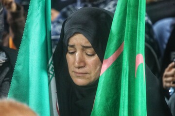 مراسم اربعین رهبر شهید و شهدای جنگ رمضان قائمشهر