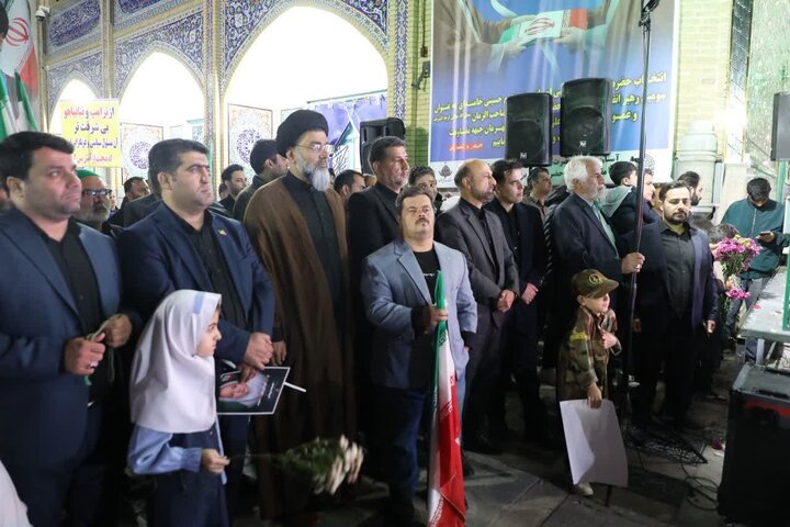 برگزاری مراسم چهلم شهدای مقاومت در پیشوای ورامین